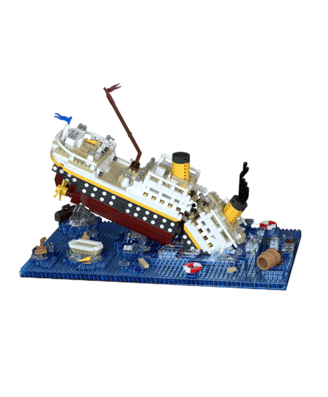 Mini Titanic Micro Brick Set - 2300 Pieces